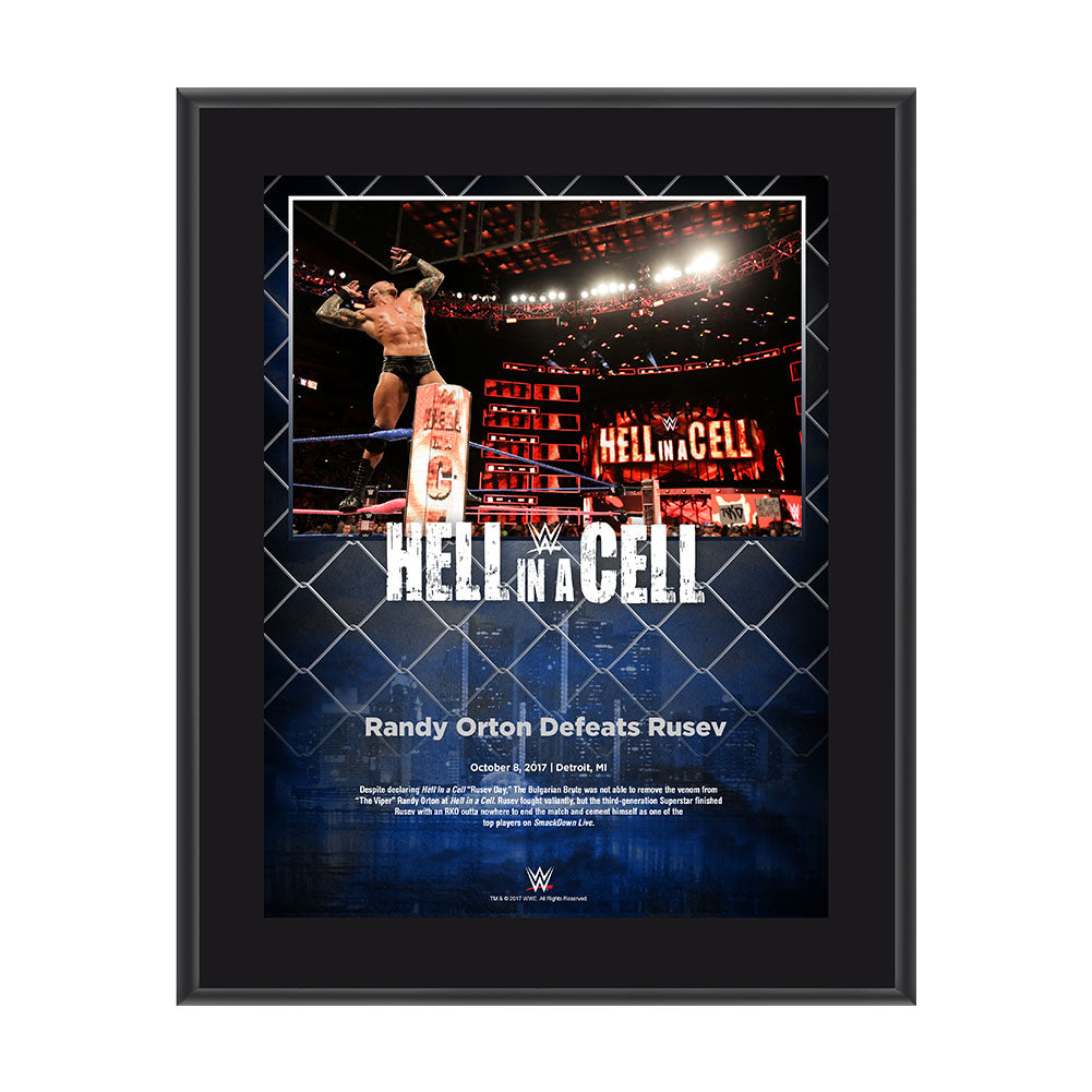 Randy Orton Hell In A Cell 2017 10 x 13 Commemorative Photo Plaque Pwcatalog