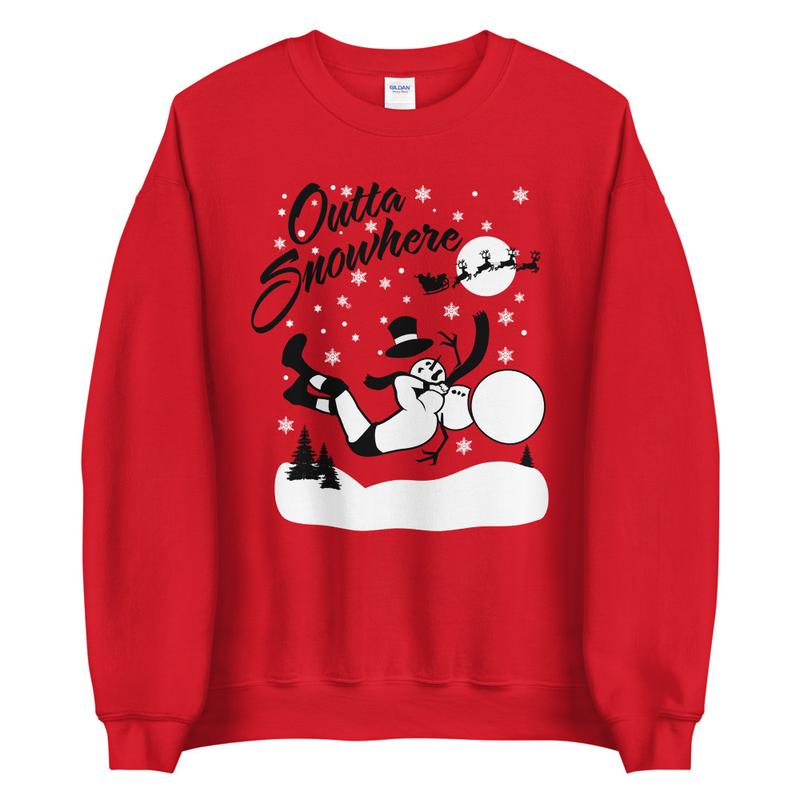 Randy Orton Outta Snowhere Pullover Crewneck Sweatshirt