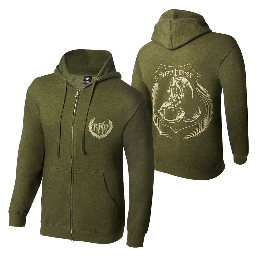 Randy Orton Strike First Full-Zip Hoodie Sweatshirt