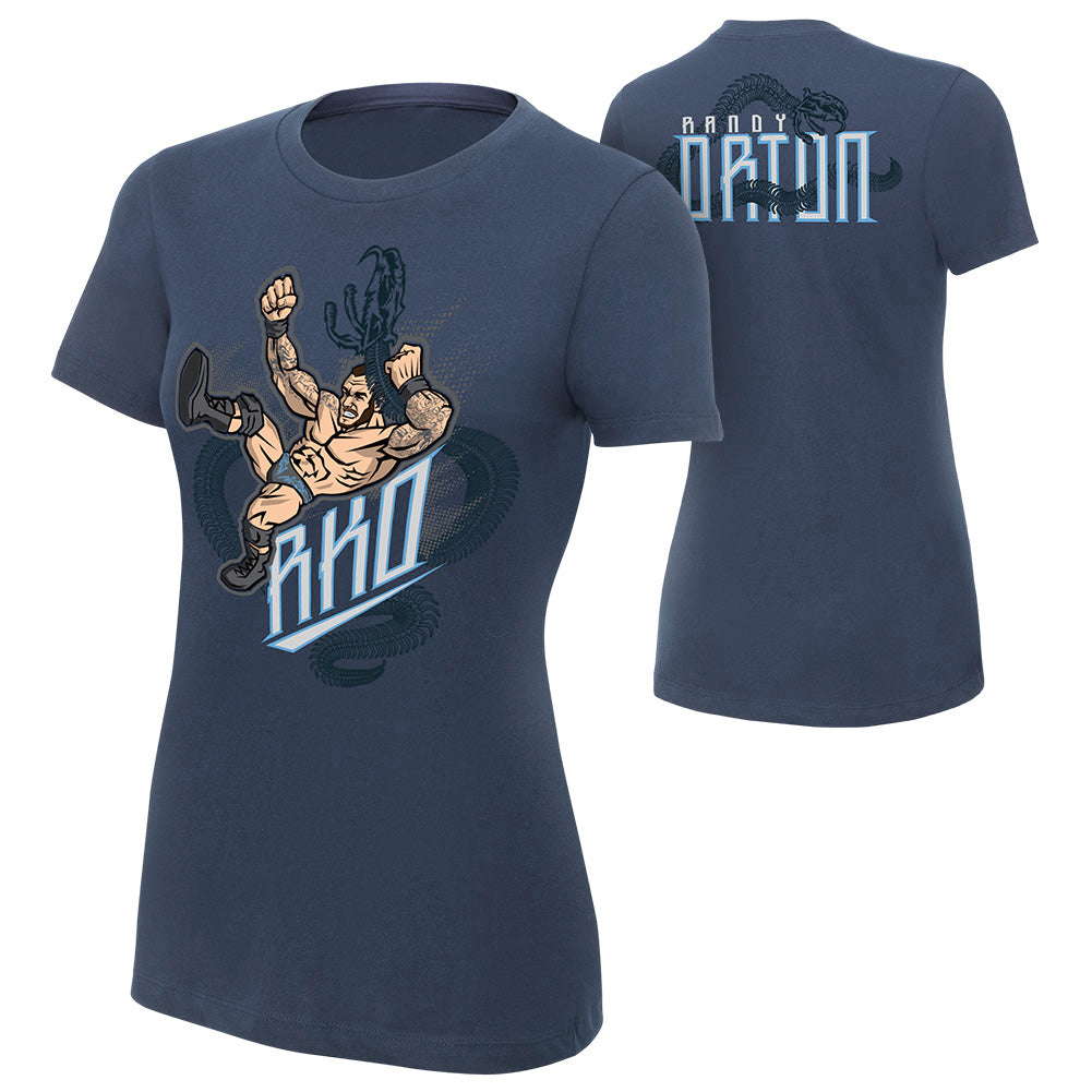 Randy Orton Viper RKO Women's Authentic T-Shirt