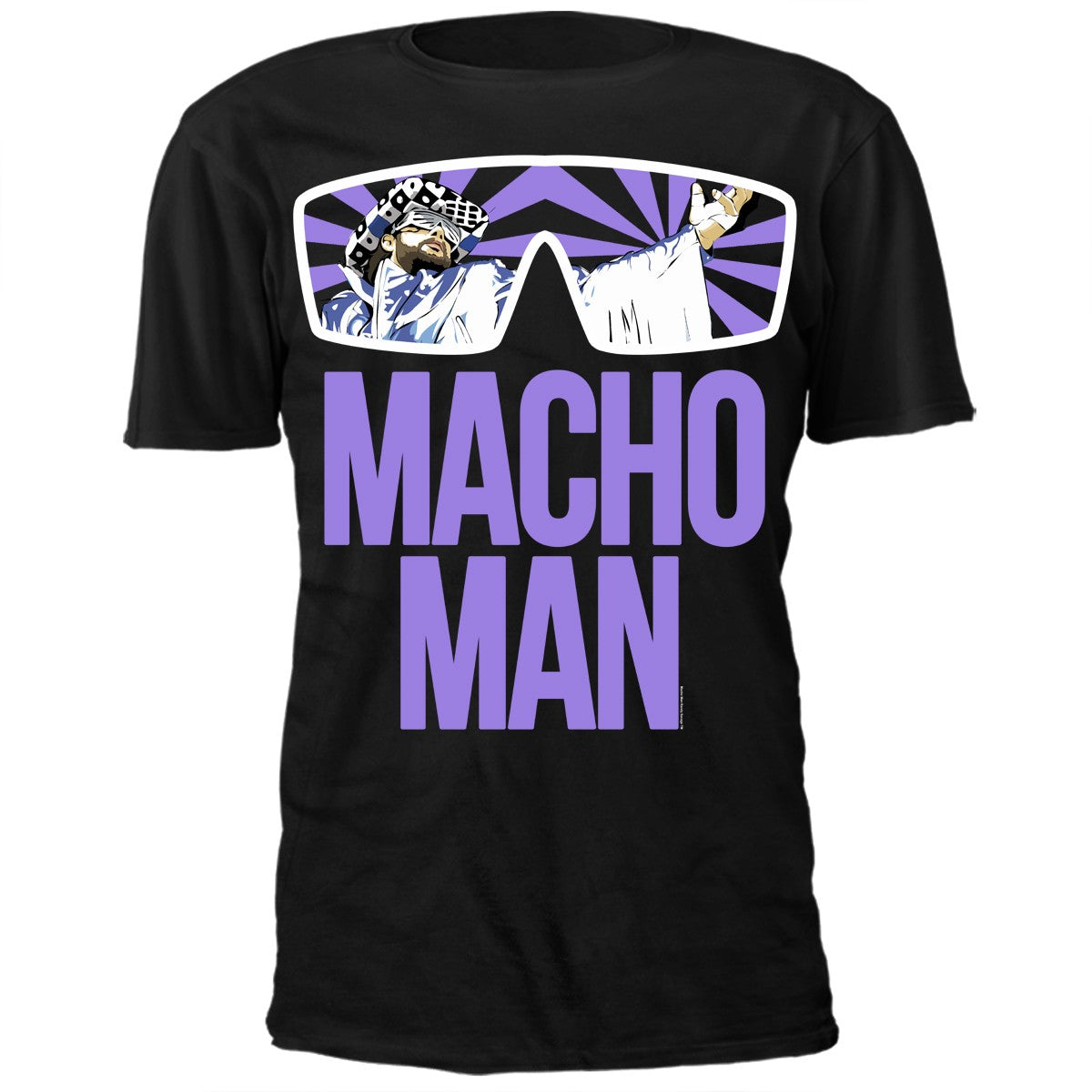 Randy Savage Classic Macho Man T-Shirt Pwcatalog