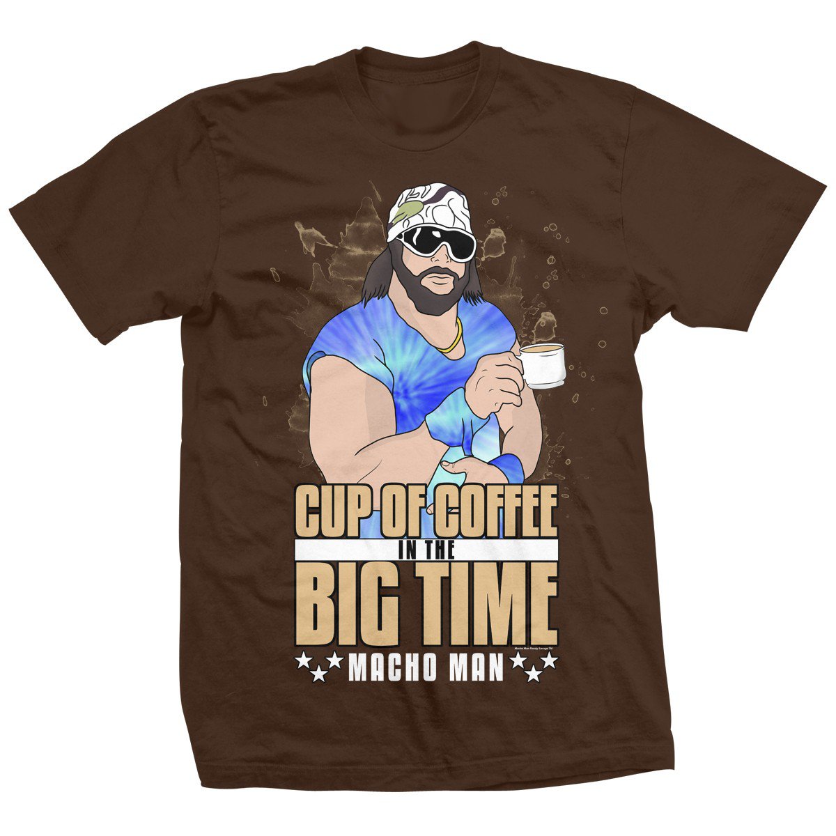Randy Savage Cup Of Coffee T-Shirt Pwcatalog