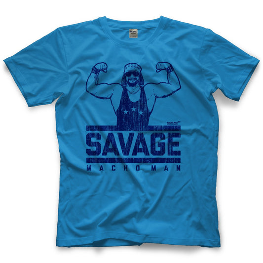 Randy Savage Macho Man Savage by 500 Level T-Shirt Pwcatalog