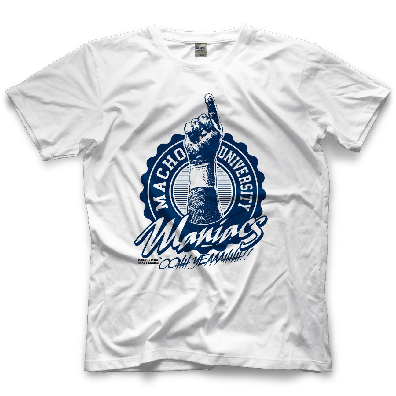 Randy Savage Macho U Maniacs T-Shirt Pwcatalog