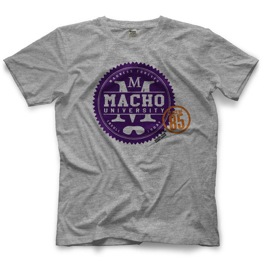 Randy Savage Macho University T-Shirt Pwcatalog