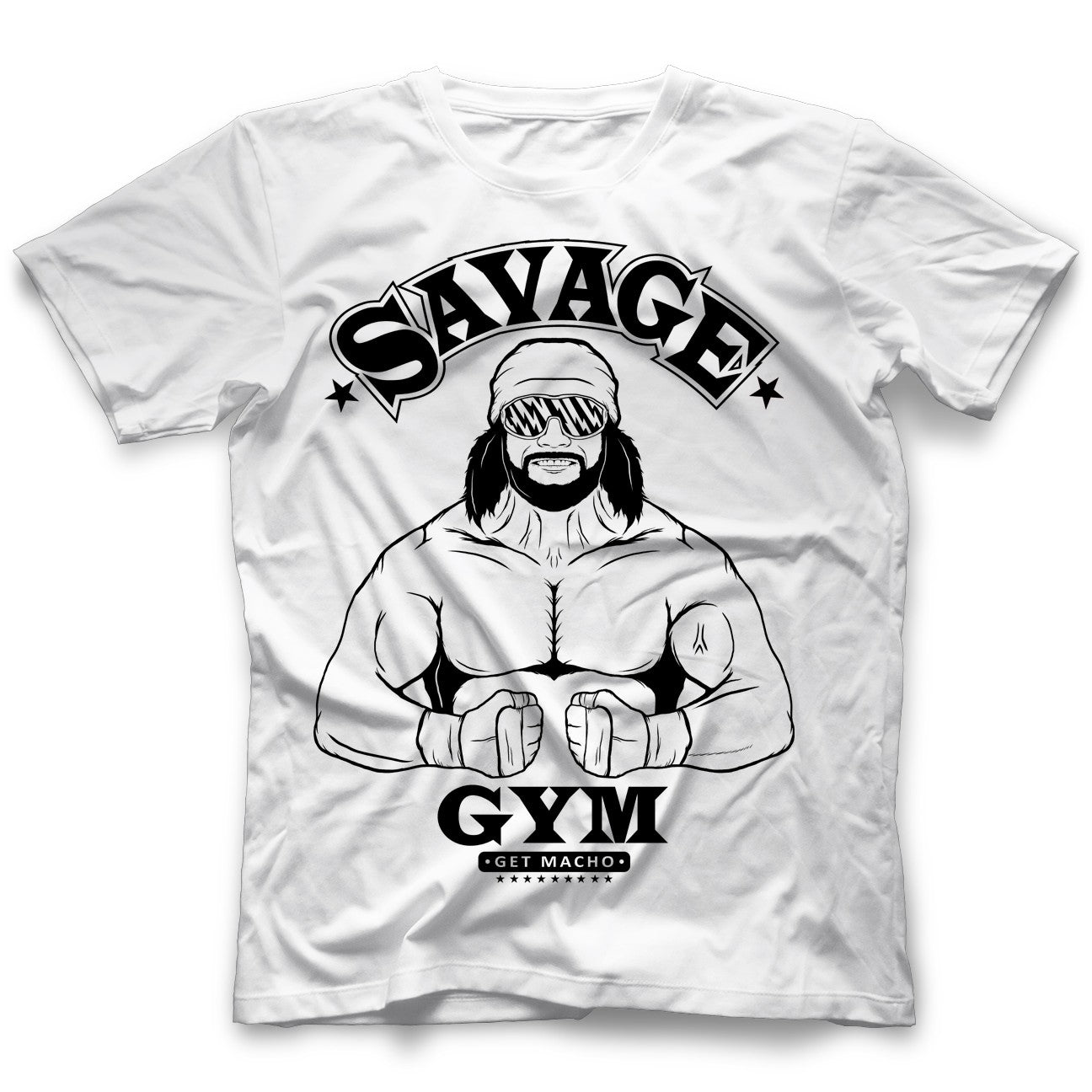 Randy Savage Savage Gym T-Shirt Pwcatalog