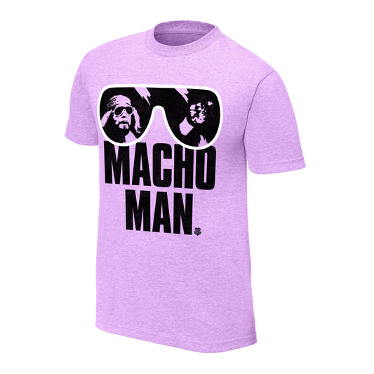 Randy Savage Sunglasses Purple T-Shirt