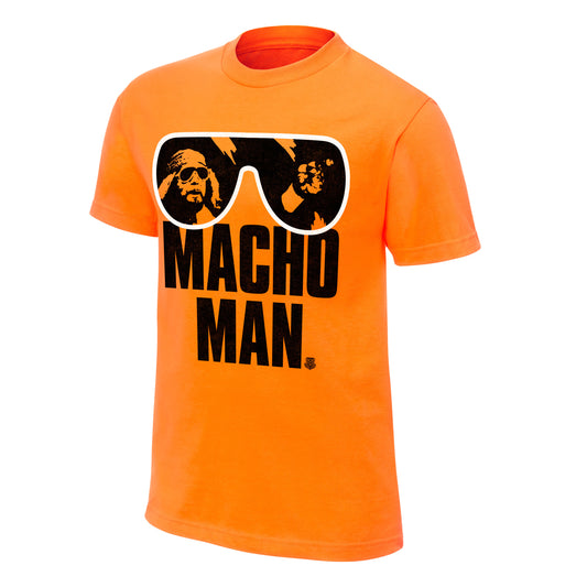 Randy Savage Sunglasses Orange T-Shirt
