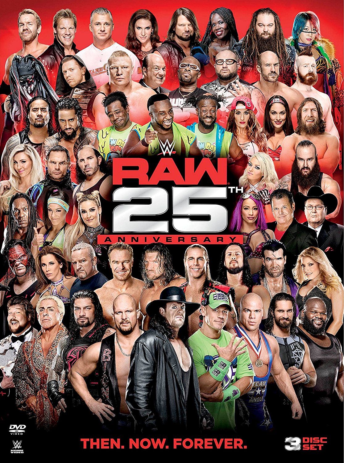 Raw 25th Anniversary DVDs & Videos PWcatalog