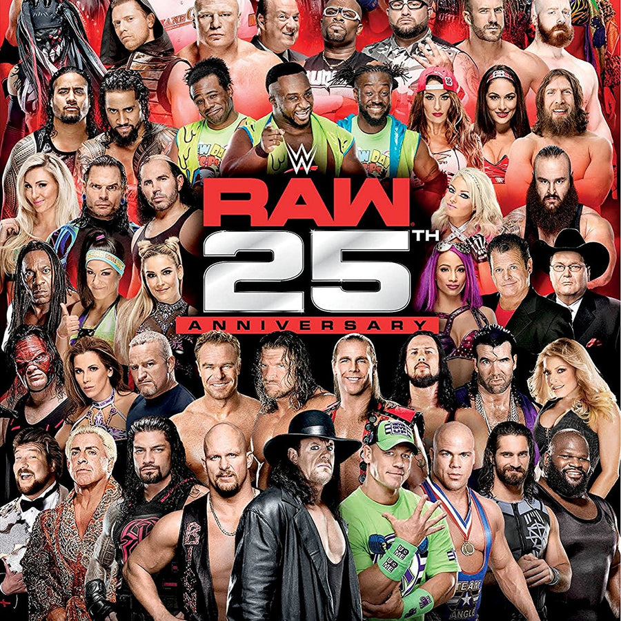 Raw 25th Anniversary DVDs & Videos PWcatalog