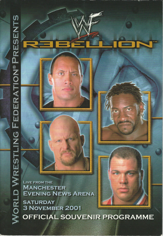 Rebellion 2001 Programme