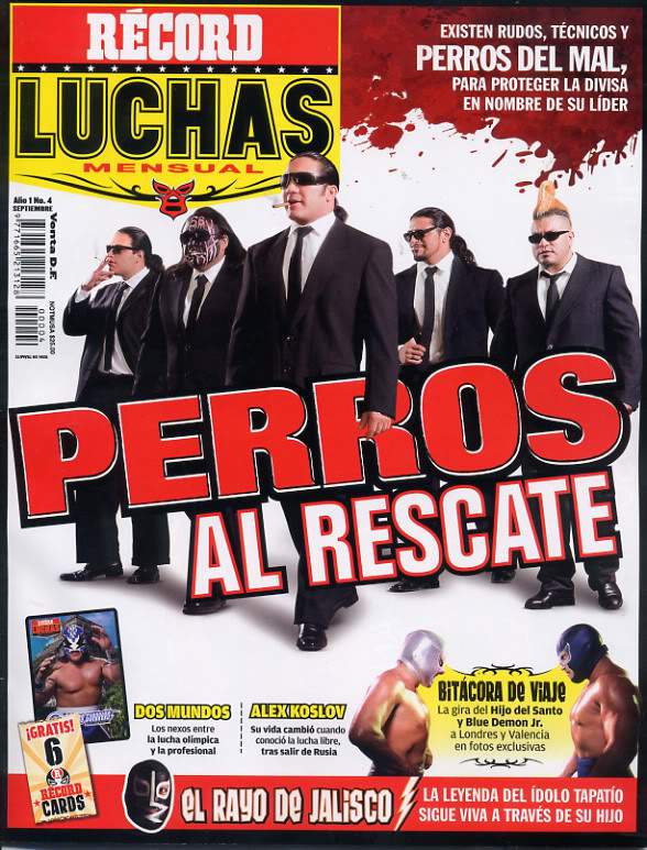 Record Luchas Volume 4 Magazine PWcatalog