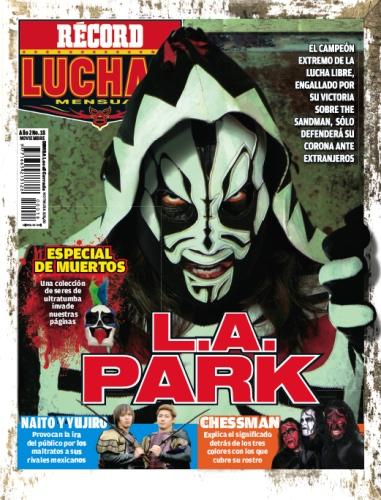 Record Luchas Volume 18 Magazine PWcatalog
