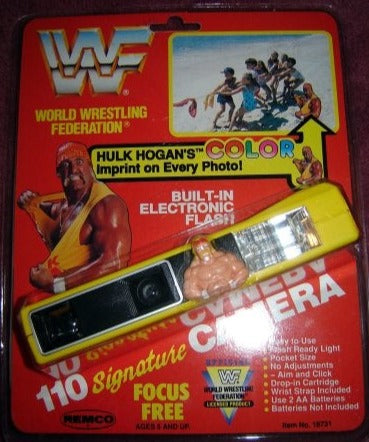WWF Hulk Hogan Camera Imprints Photos