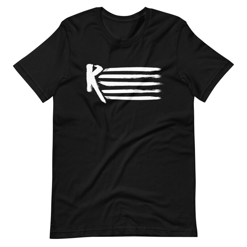 Retribution Flag Black T-Shirt