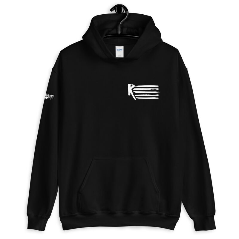 Retribution Flag Pullover Hoodie Sweatshirt Pwcatalog