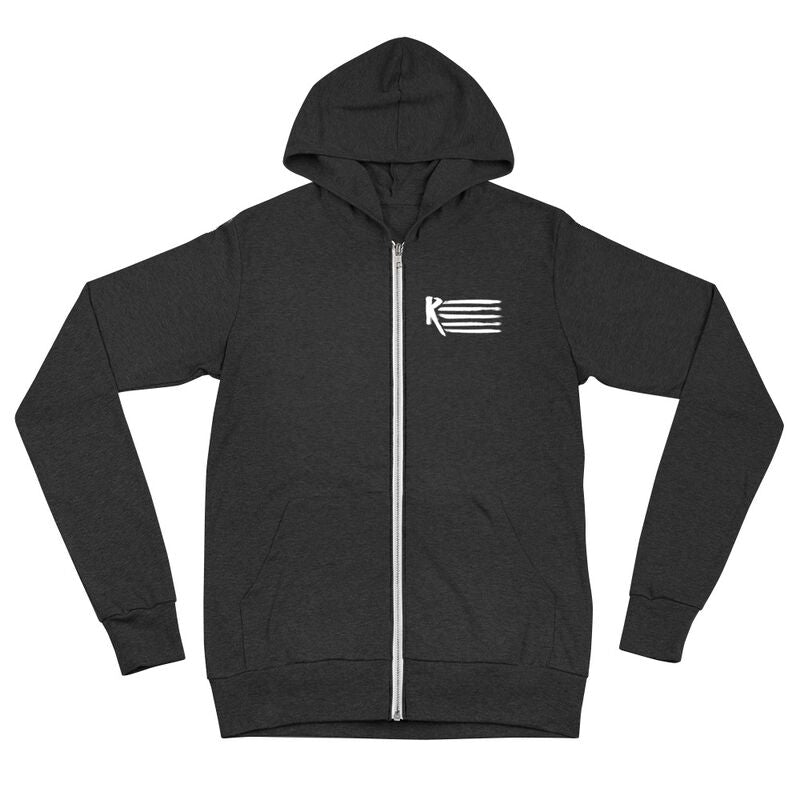 Retribution Flag Zip Up Hoodie Pwcatalog