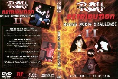 Retribution Round Robin Challenge II 2 DVDs & Videos PWcatalog