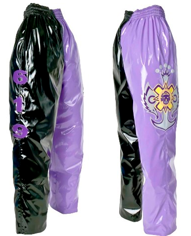 Rey Mysterio Black & Purple Youth Replica Pants