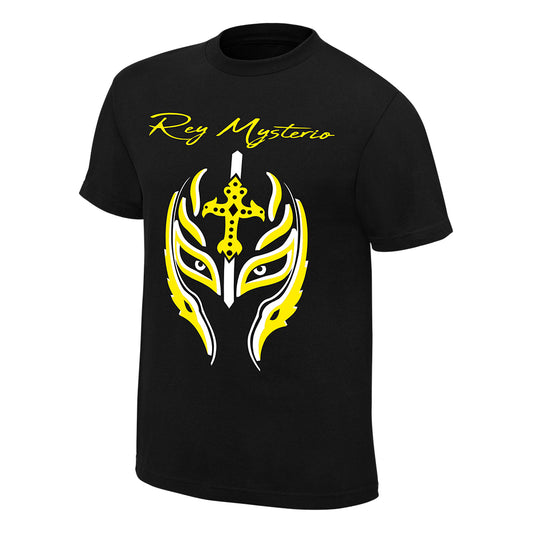 Rey Mysterio Greatest Mask of All Time Authentic T-Shirt