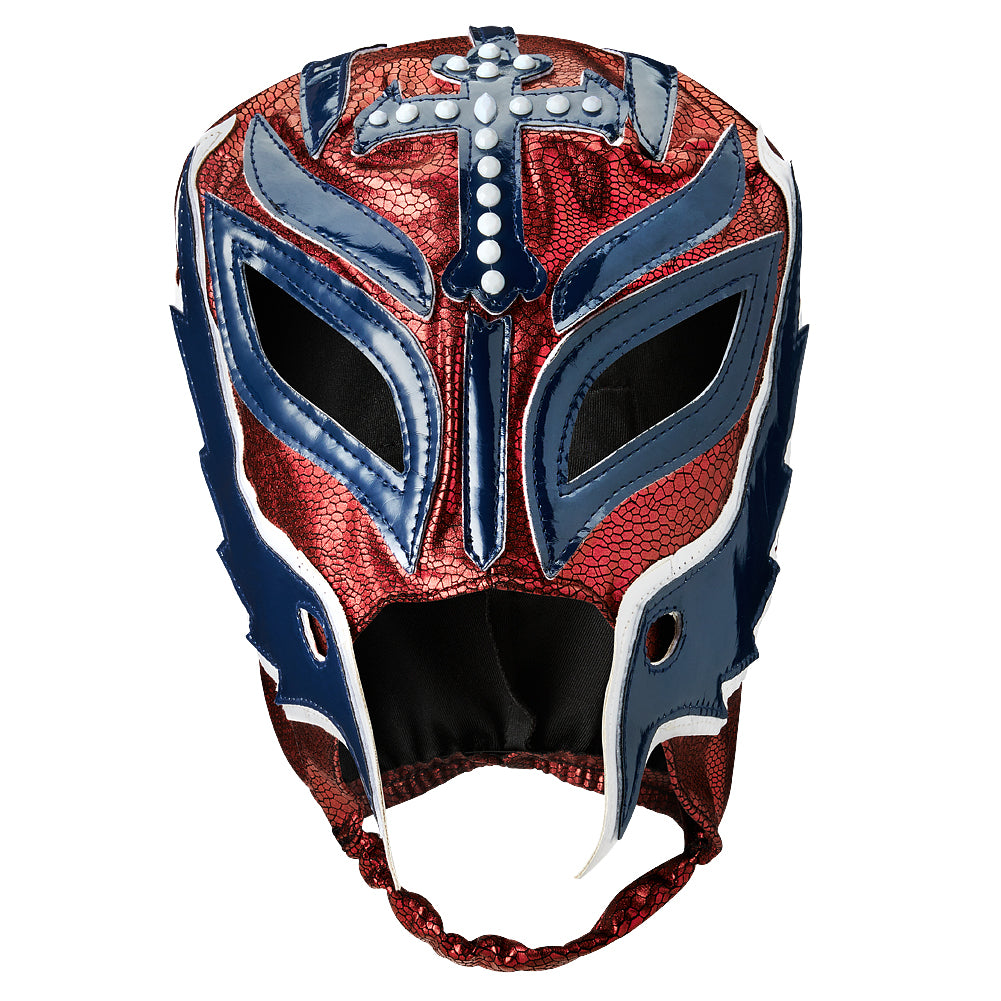 Rey Mysterio Royal Rumble 2019 Maroon-Blue Replica Mask