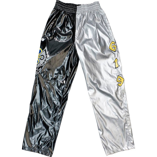 Rey Mysterio Silver & Black Youth Replica Pants