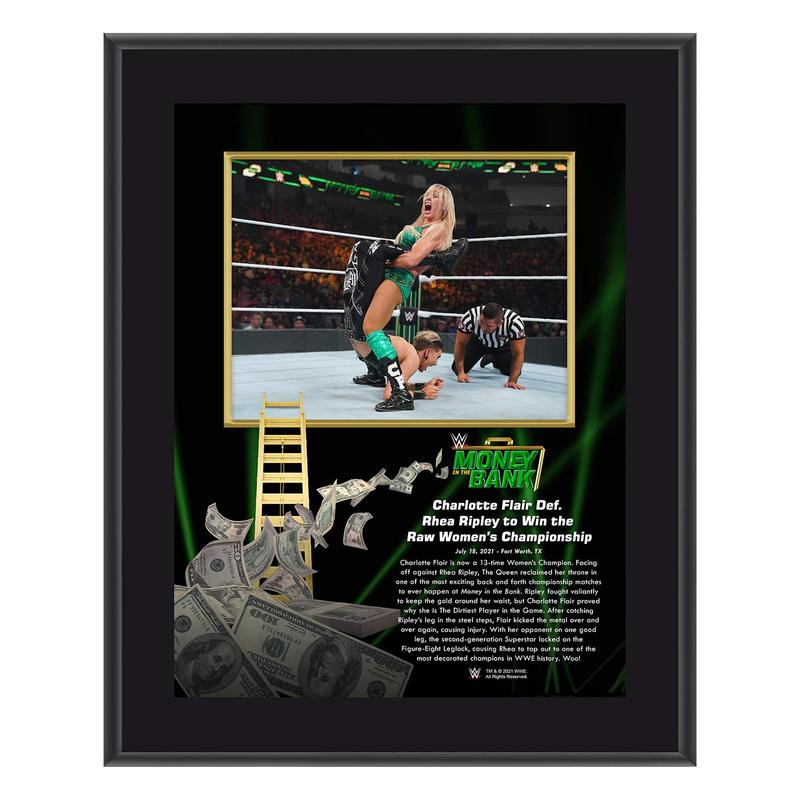 Rhea Ripley Money In The Bank 10x13 Commemorative Plaque Pwcatalog