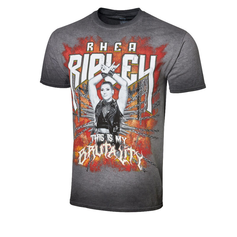 Rhea Ripley This is My Brutality Vintage Wash T-Shirt Pwcatalog