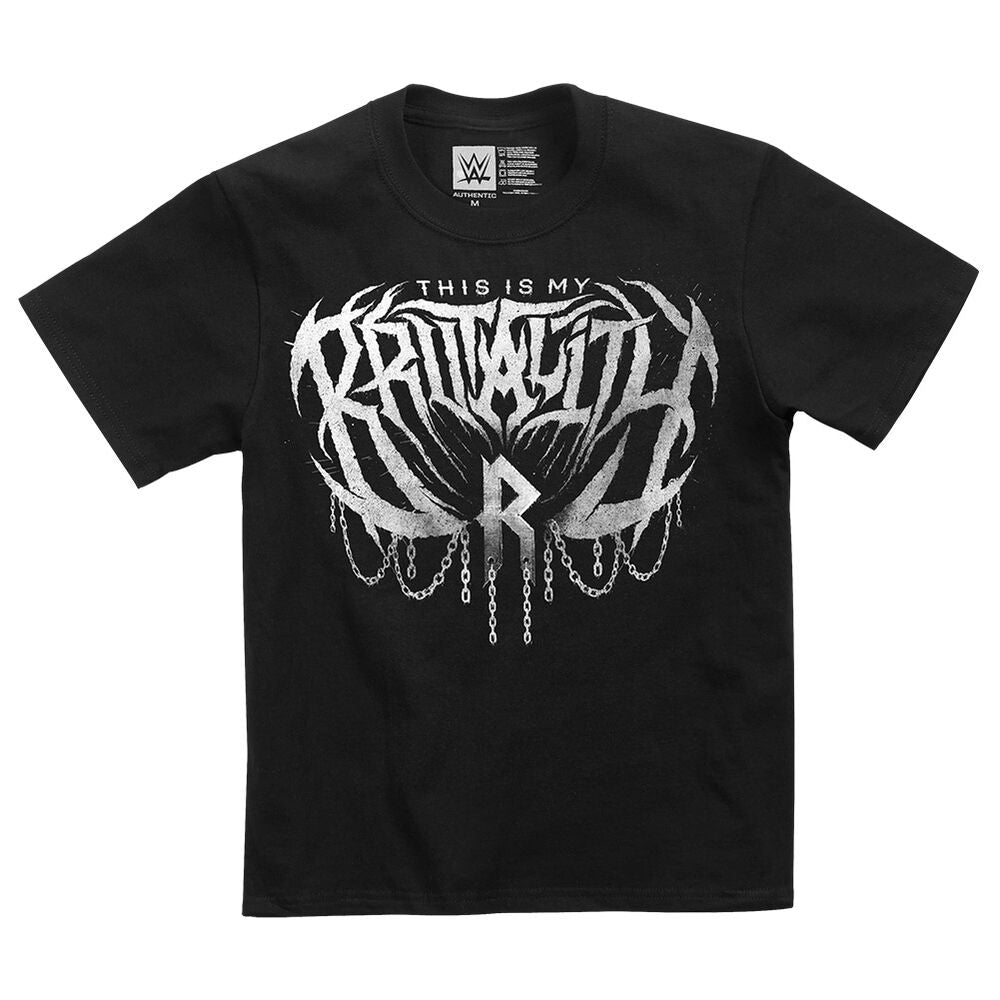 Rhea Ripley This is My Brutality Youth Logo T-Shirt Pwcatalog
