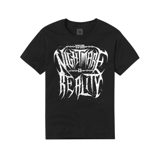 Rhea Ripley Your Nightmare is Reality Youth Authentic T-Shirt Pwcatalog