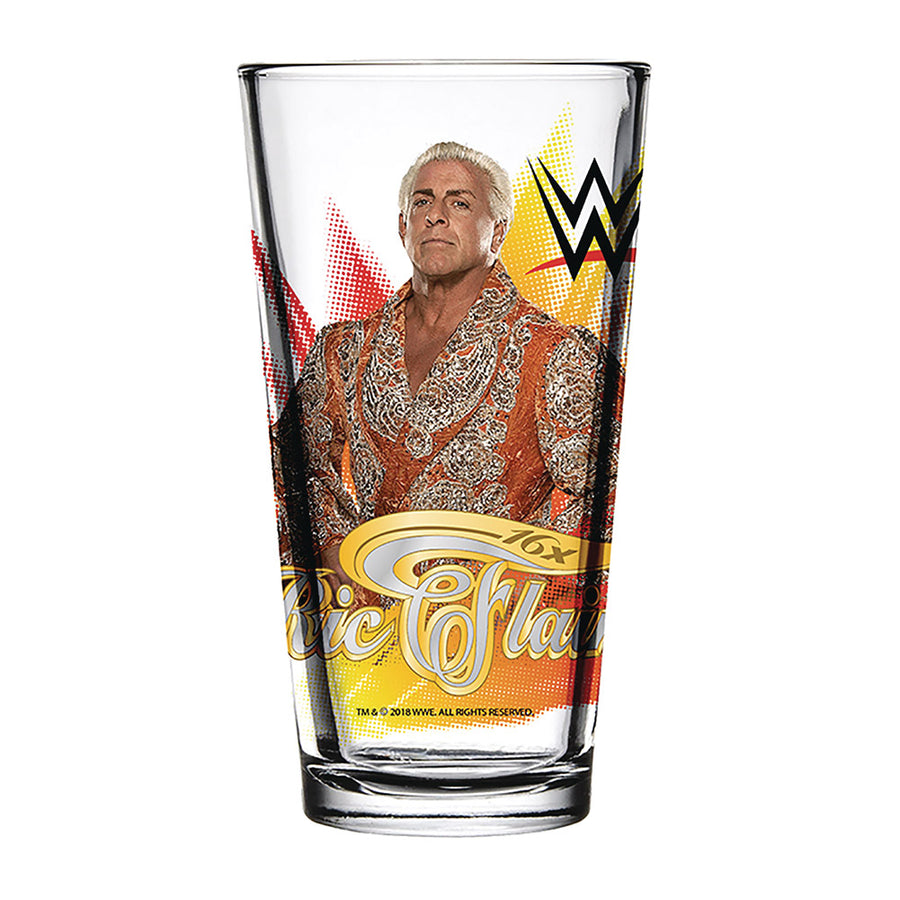 Ric Flair 2018 Toon Tumbler Pint Glass Pwcatalog