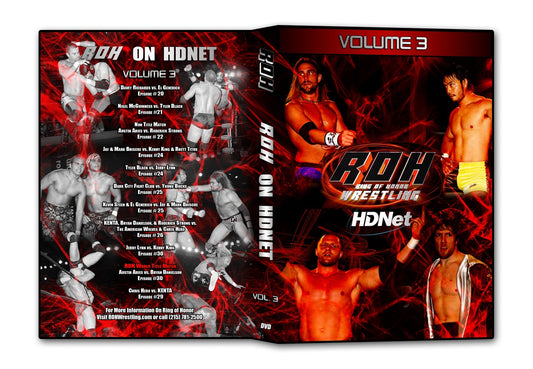 Ring of Honor on HDNet Vol. 3 DVDs & Videos PWcatalog