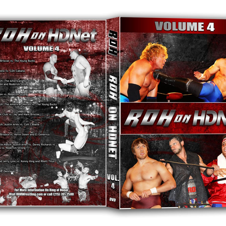 Ring of Honor on HDNet Vol. 4 DVDs & Videos PWcatalog