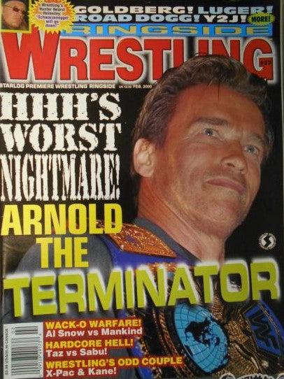 Ringside Wrestling February 2000 Magazine PWcatalog