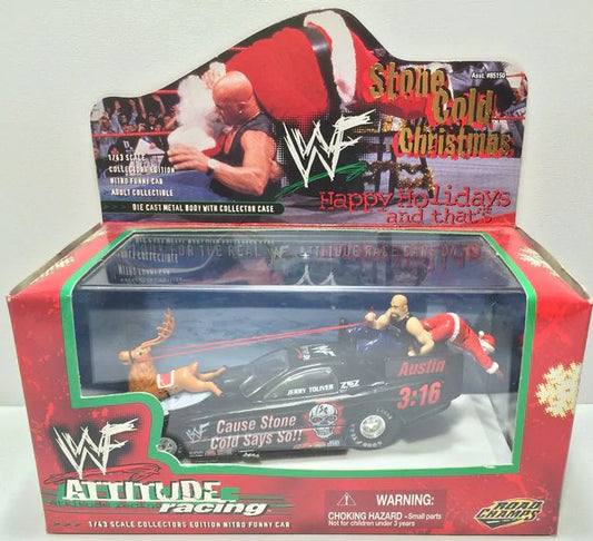 WWF Road Champs Attitude Racing Steve Austin Christmas