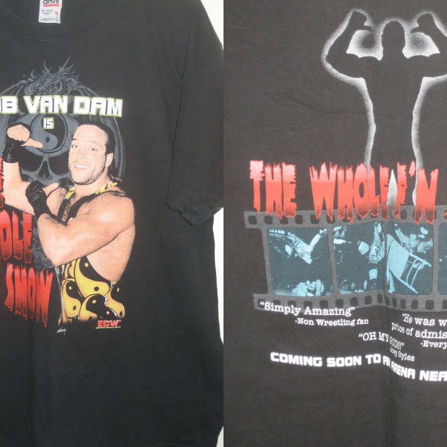 Rob Van Dam Whole F'N Show T-Shirt Pwcatalog
