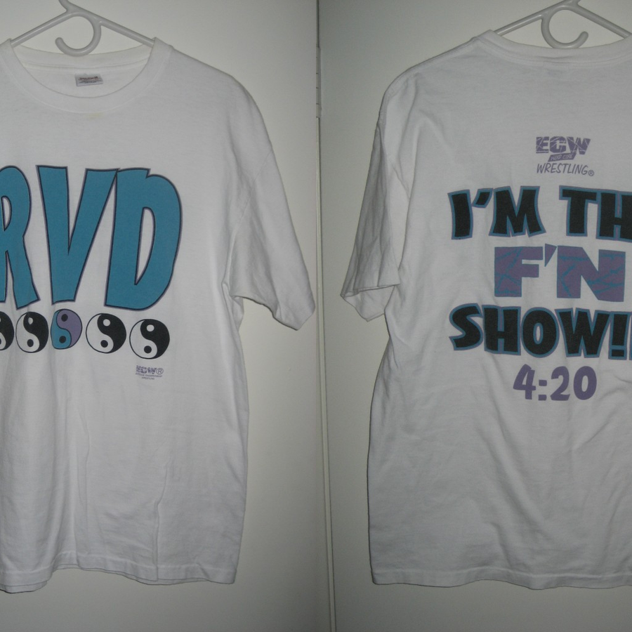 Rob Van Dam I'm The F'N Show T-Shirt Pwcatalog