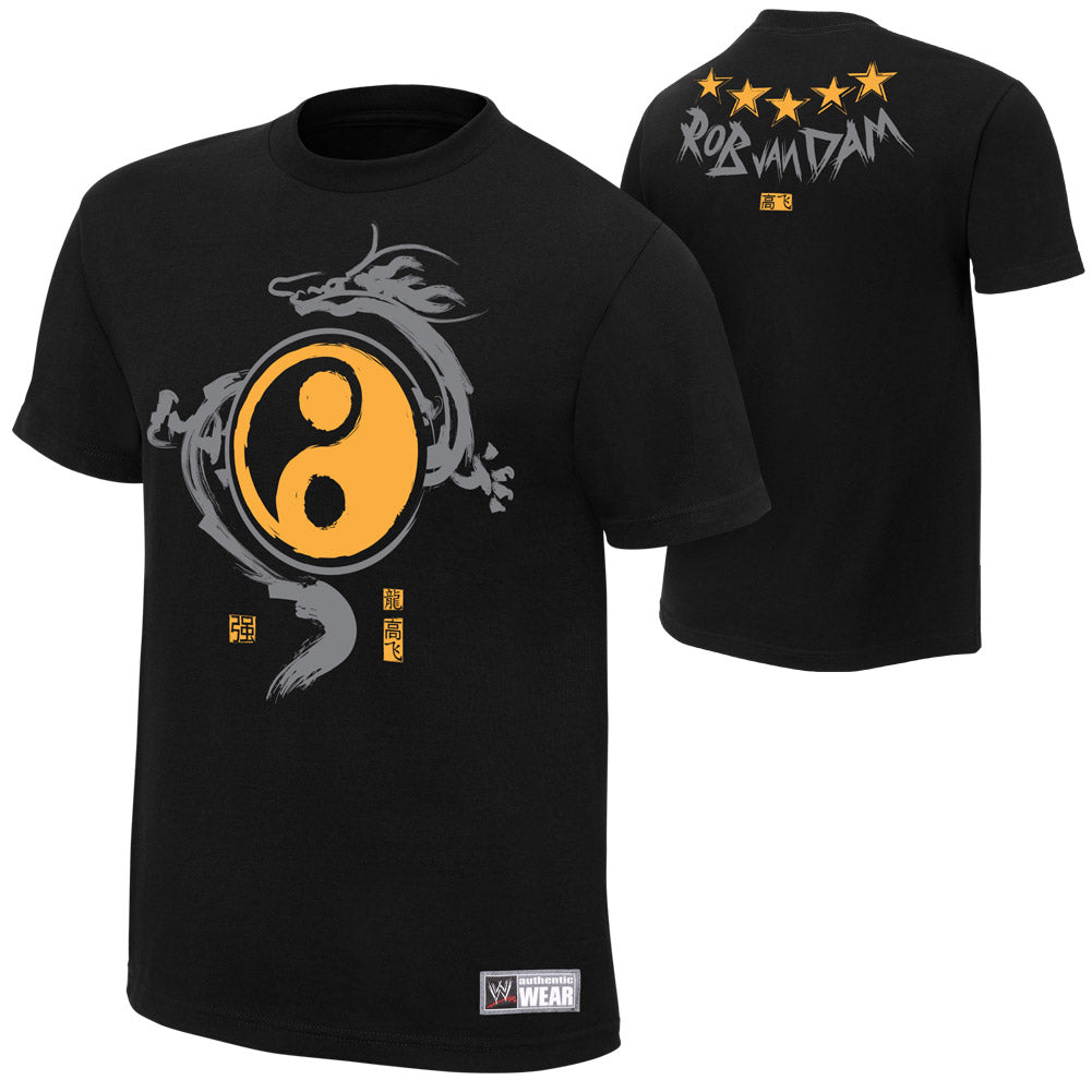 Rob Van Dam Five Star T-Shirt Pwcatalog