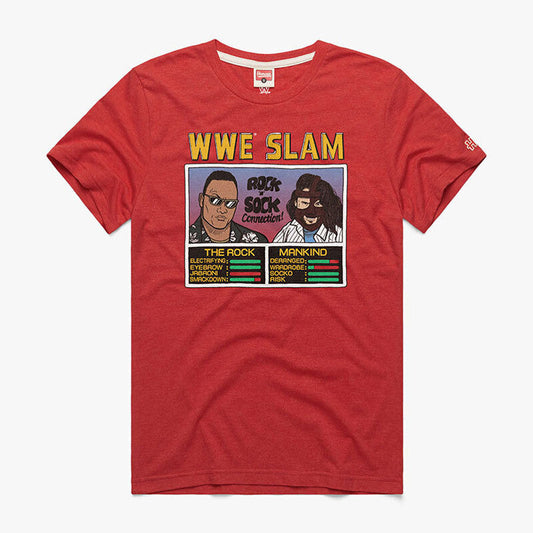 Rock 'N' Sock Connection WWE Slam Homage T-Shirt
