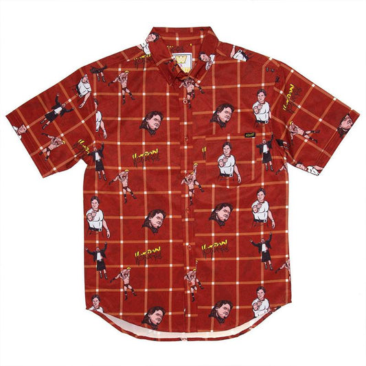 Roddy Piper Hot Rod RSVLTS Button Down Shirt