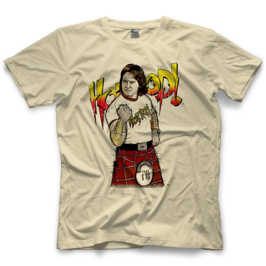 Roddy Piper Piper Fist by 500 Level T-Shirt