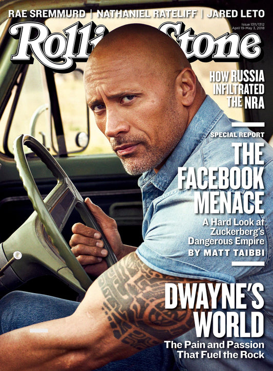 Rolling Stone Magazine 2018 May The Rock
