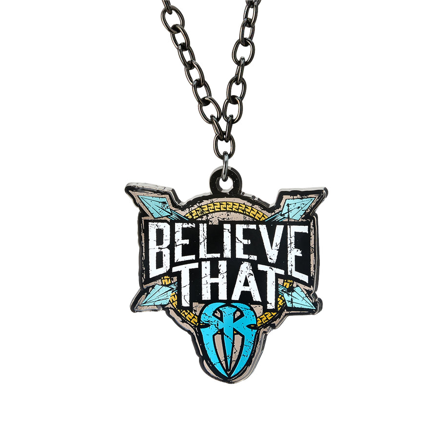 Roman Reigns Believe That Blue Pendant