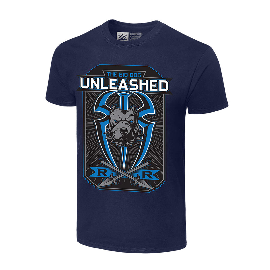 Roman Reigns Big Dog Unleashed Authentic T-Shirt Pwcatalog