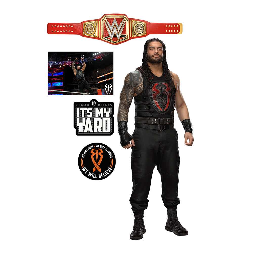 Roman Reigns Fathead 5-Piece Wall Decals Pwcatalog