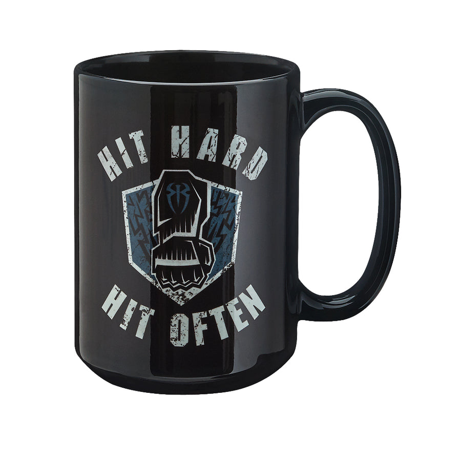 Roman Reigns Hit Hard Hit Often 15 oz. Mug Pwcatalog