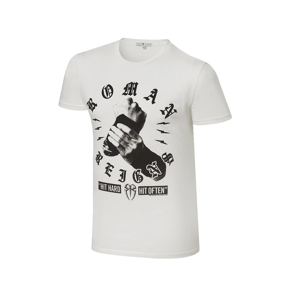 Roman Reigns Hit Hard T-Shirt Pwcatalog