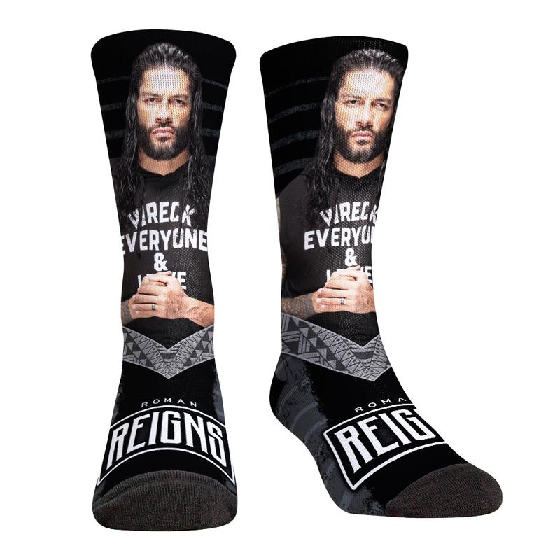 Roman Reigns Hyperoptic Walkout Rock 'Em Socks Pwcatalog