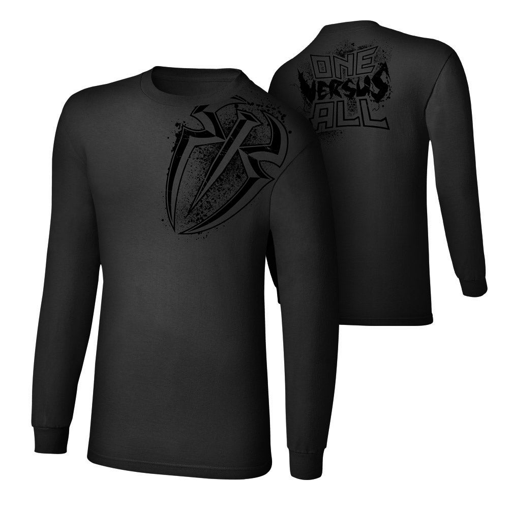Roman Reigns One Versus All Long Sleeve T-Shirt Pwcatalog
