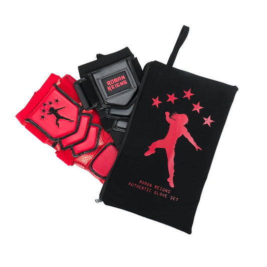 Roman Reigns Red Authentic Glove Set